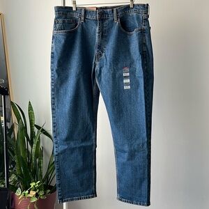 Levi's Blue Straight Jeans Classic Denim 505 Regular 38 x 29